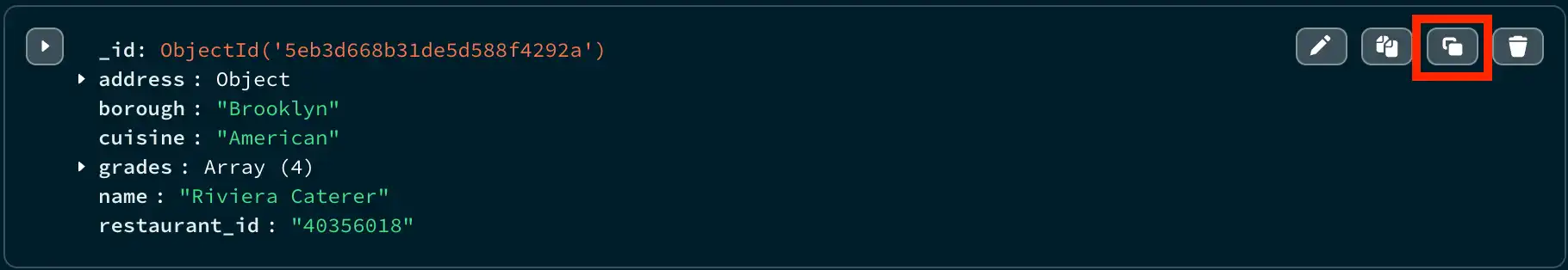 Copy Document from List View
