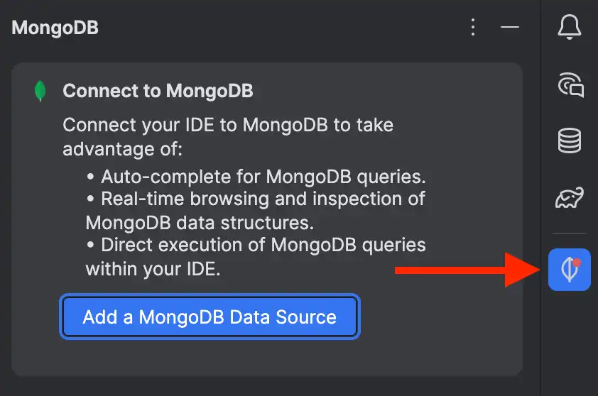 Click the Database Explorer icon.